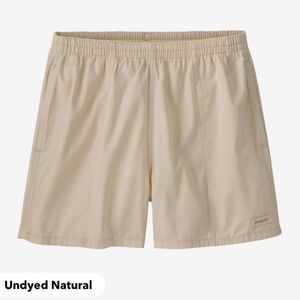 Patagonia Women's Funhoggers Shorts - 4" (Cream/Undyed Natural)